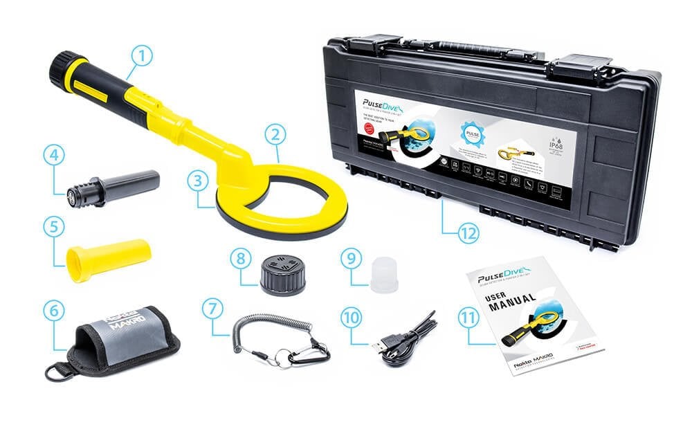 Makro Su Altı Pointer Dedektörü Scuba Pulse Dive