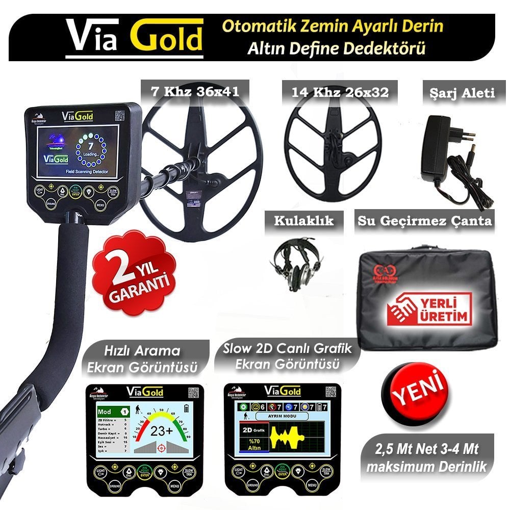 Aziz Dedektör - Via Gold - Üretici Firmadan